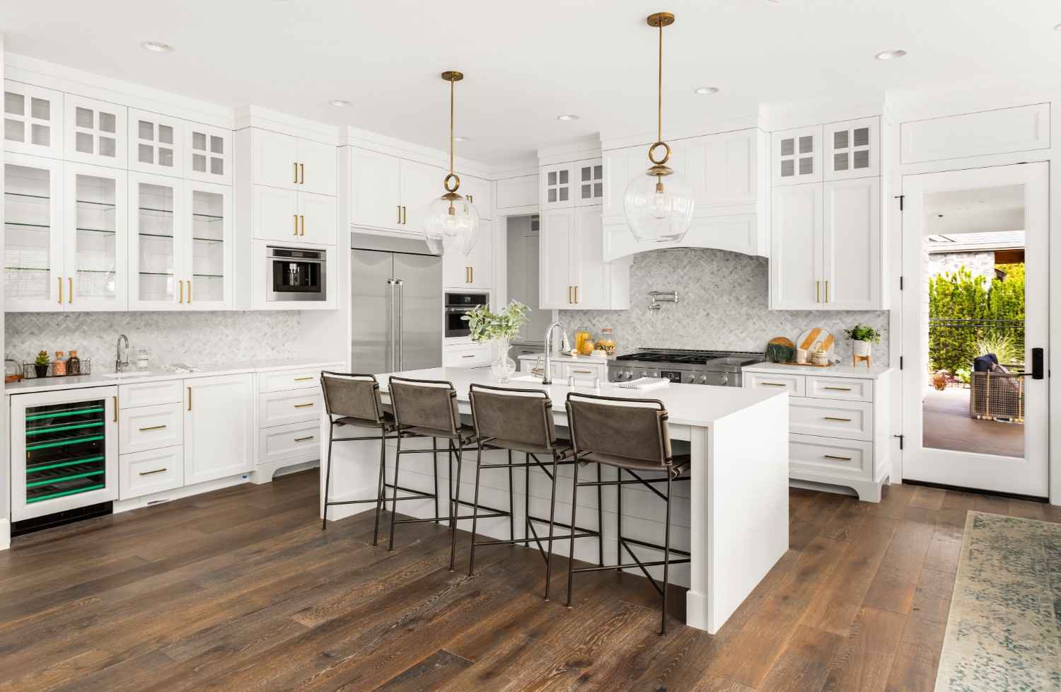 Custom home under construction in Ledbury Park, Toronto by Grand Design Build