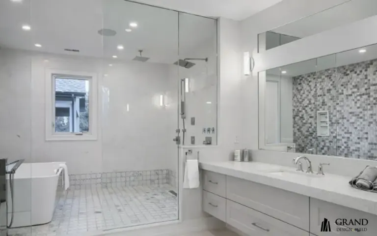 Bathroom renovation in Toronto by Grand Design Build