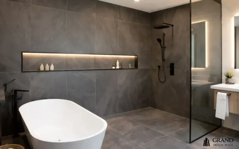 Bathroom renovation in Toronto by Grand Design Build