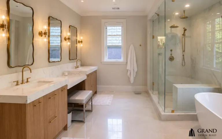 Bathroom renovation in Toronto by Grand Design Build