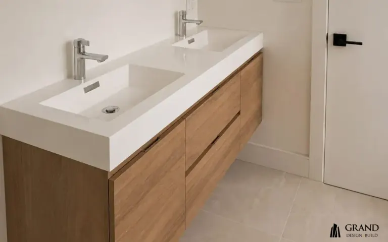 Bathroom renovation in Toronto by Grand Design Build