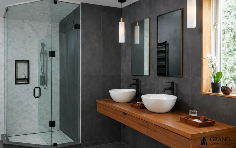 Bathroom renovation in Toronto by Grand Design Build