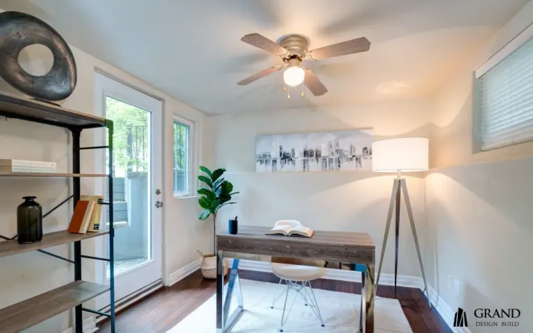 Living and dining renovation in Toronto by Grand Design Build